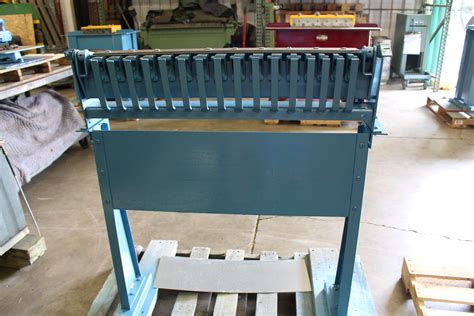 used sheet metal equipment near me|used sheet metal cleat bender.